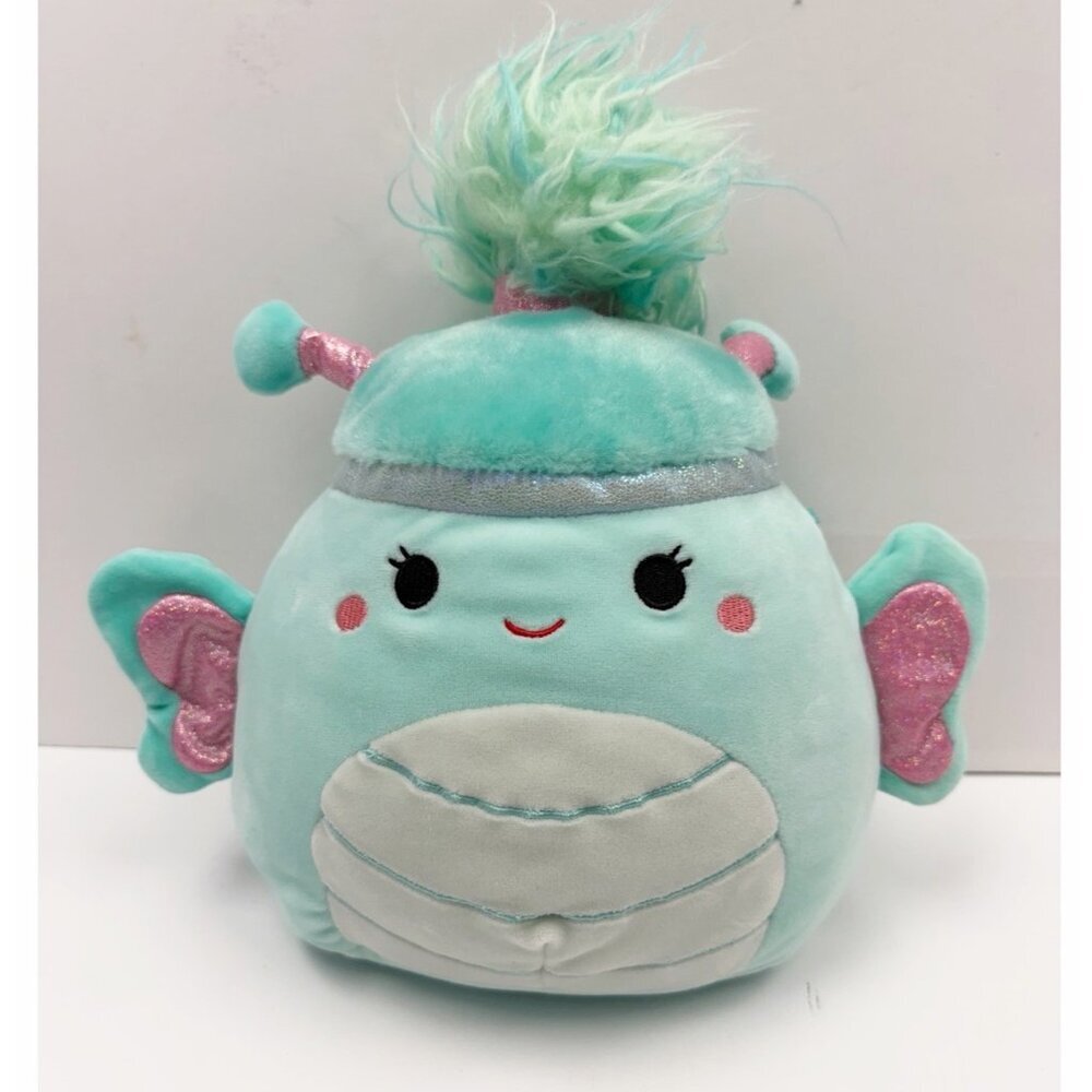 Kellytoy*Squishmallows*Squish Doos ~ 'Reina' The Butterfly Plush Bugs Life Squad